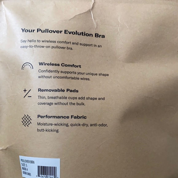 NWT Knix evolution bra S Nordstrom black available only - Picture 7 of 9